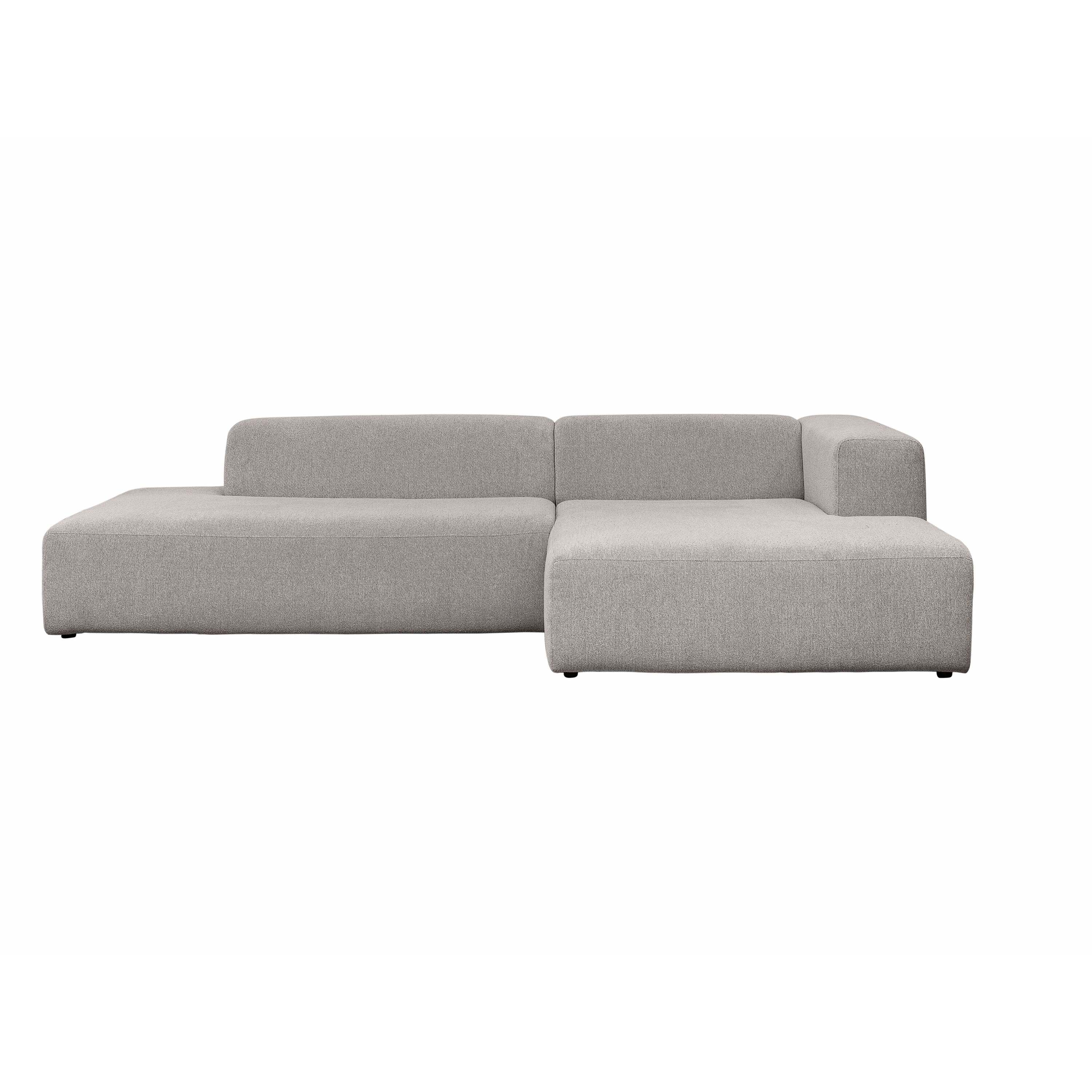 4X6 SOFA X6 modulaire hoekbank B rechts  beige melange - 288 cm
