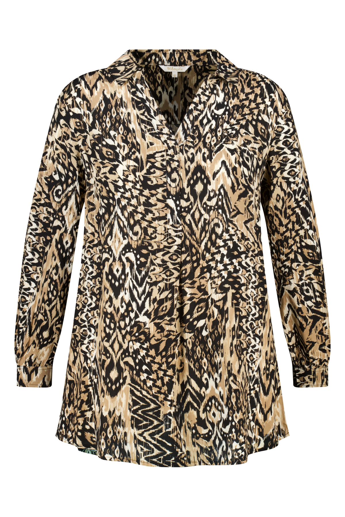 Blouse met print Multi Neutraal