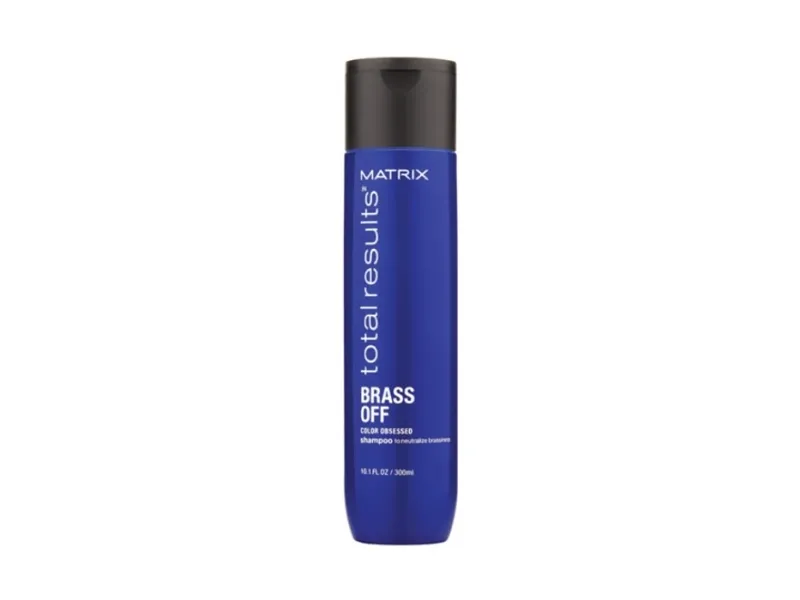 MATRIX_Total Results Color Obsessed Brass Off shampoo to neutralize shade 300ml