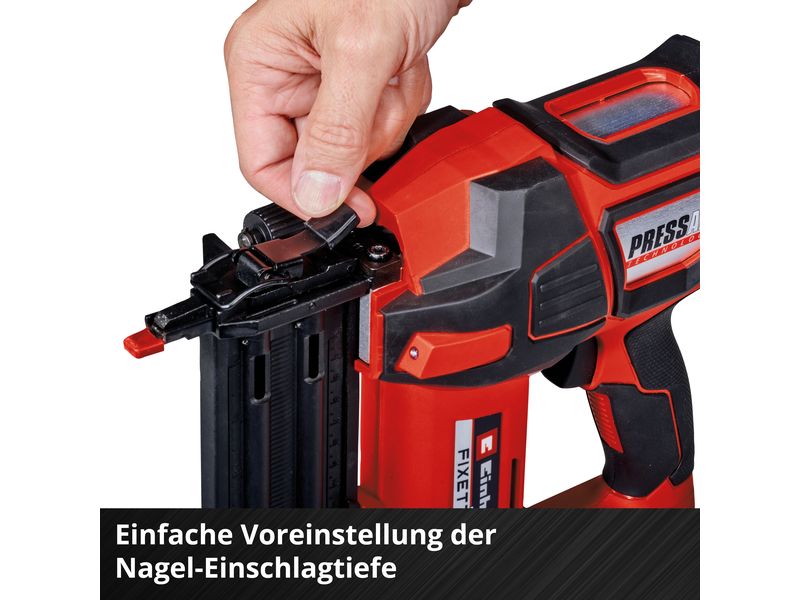 Einhell Professional Akku-Nagler FIXETTO 18/50 N Das kraftvolle Gerät für schnelles und präzises Nageln