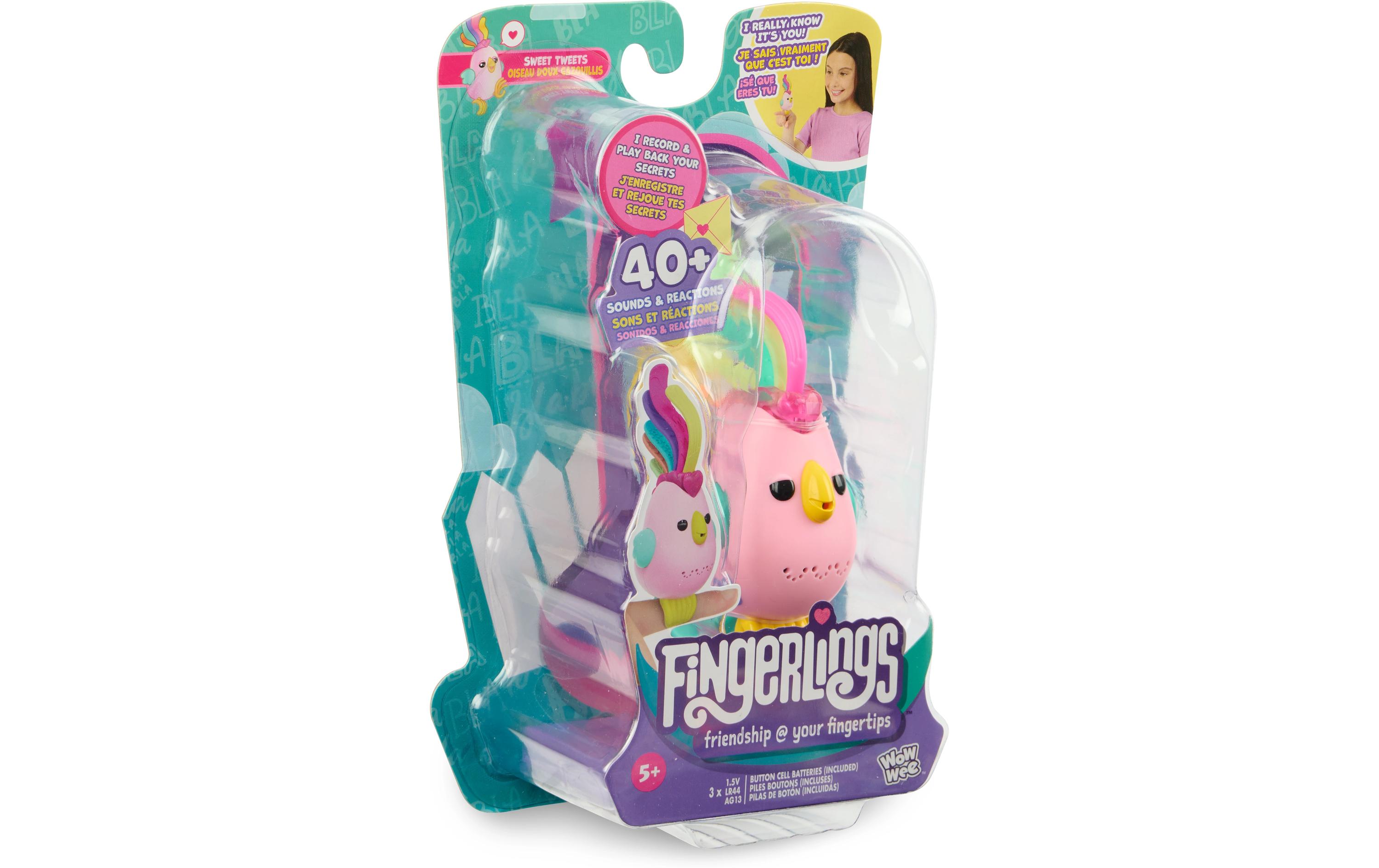 Fingerlings Bird assortiertSprechender und interaktiver Vogel