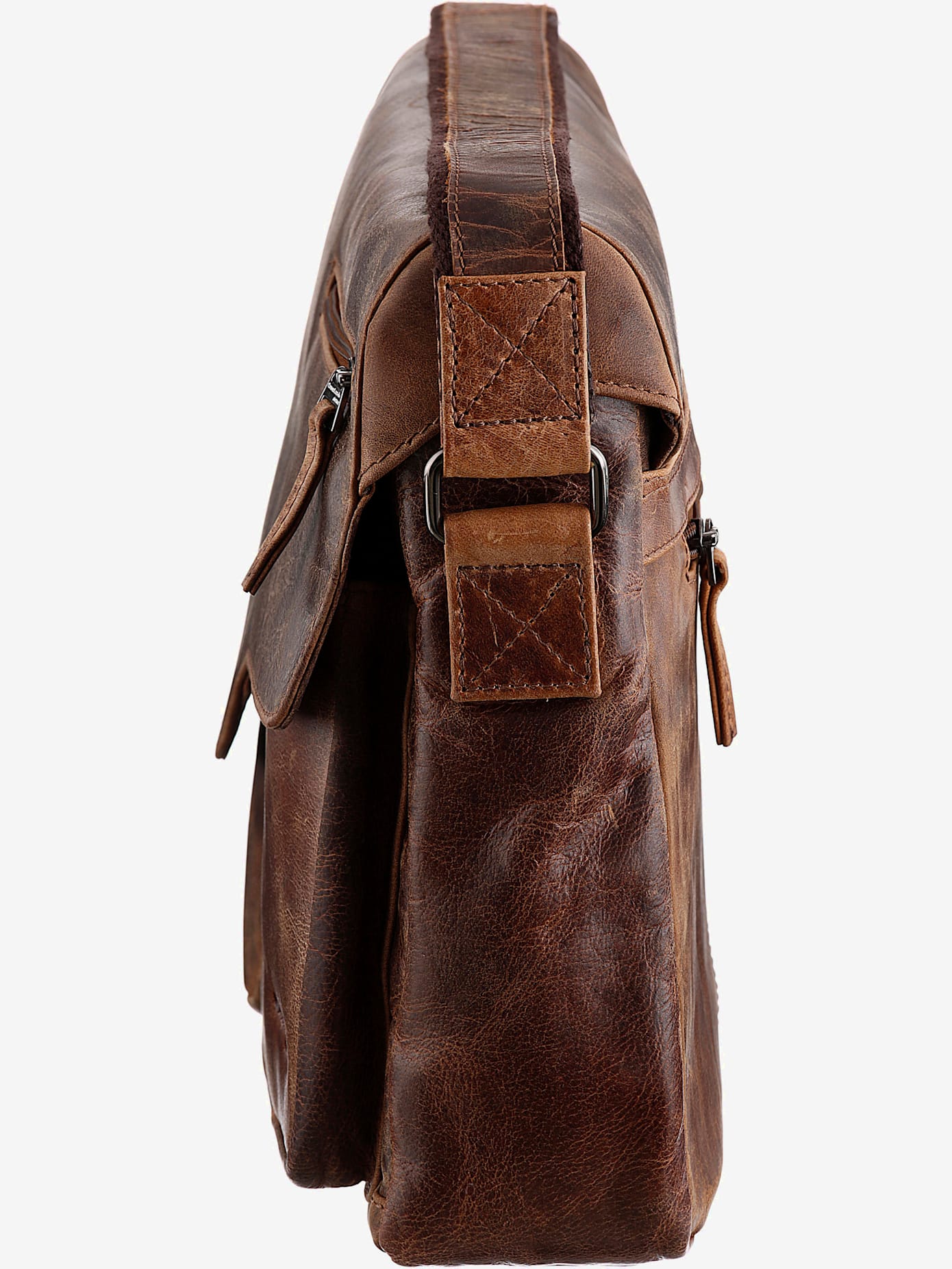 Sac en bandoulière cuir de buffle naturel de qualité