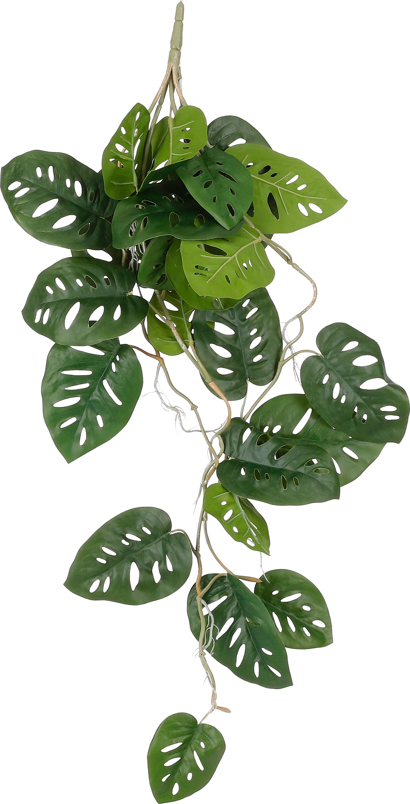 Mica Decorations kunsthangplant Gatenplant 80 x 35 x 13 cm groen