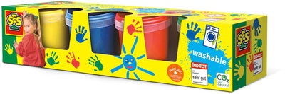SES Creative Fingermaling 4 Farger