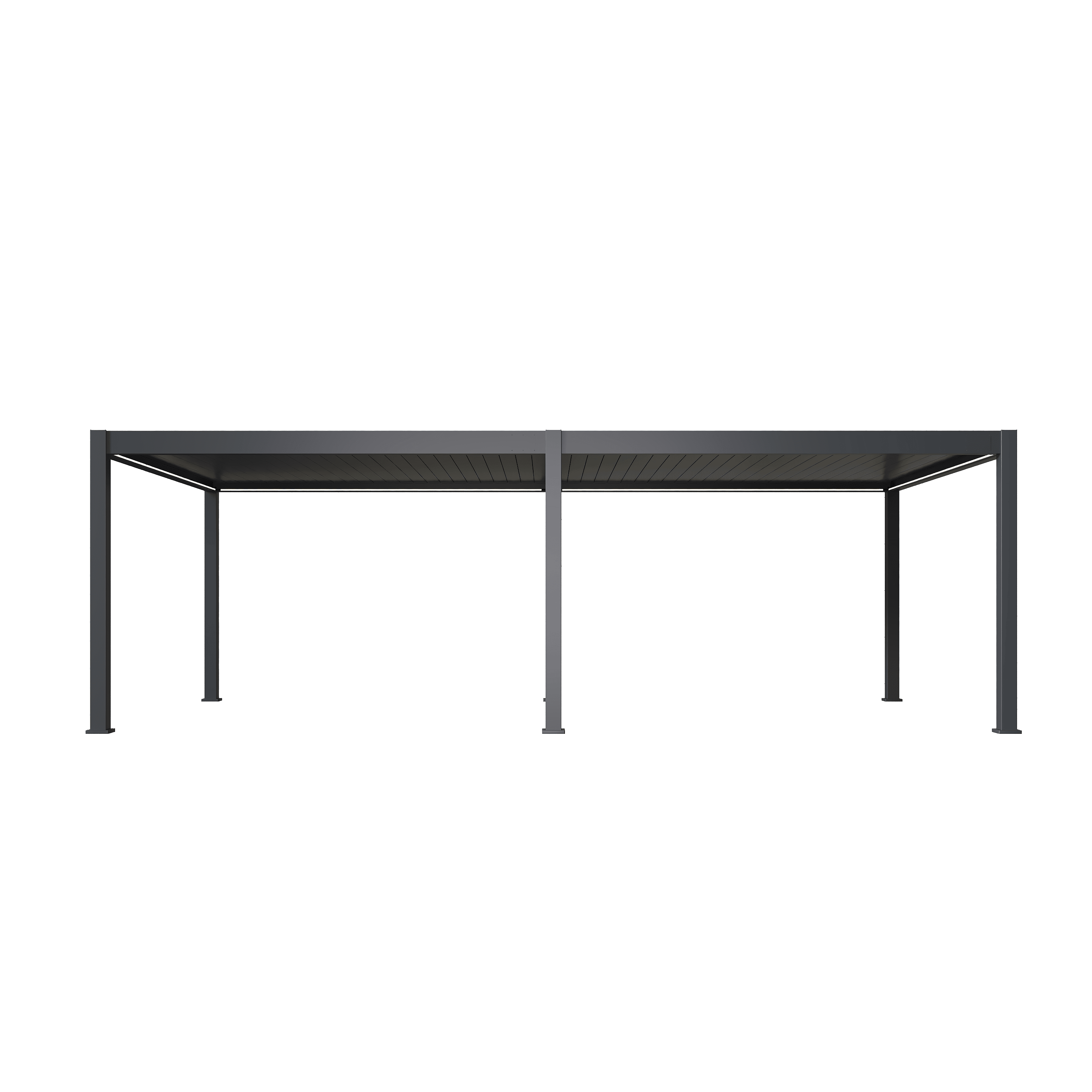 Orion Premium 400x800cm elektrische LED overkapping - antraciet