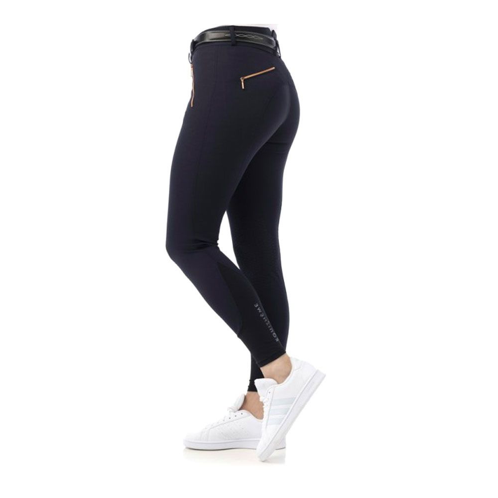 Equitheme KENYA - Pantalon siliconé Femme marine