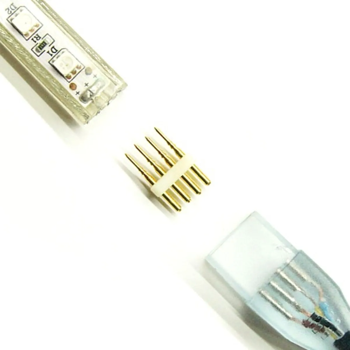 Ledkia Connecteur 4 PIN Ruban LED RGB