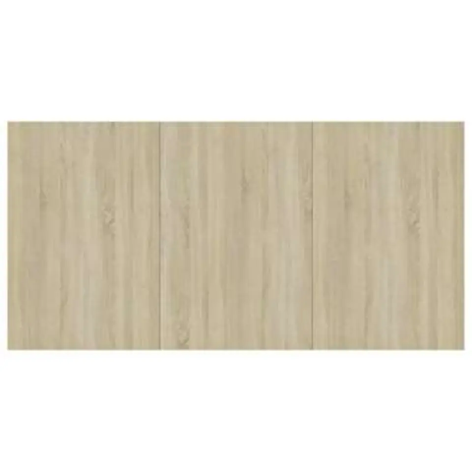 vidaXL - Eettafel - Bruin - Bewerkt hout