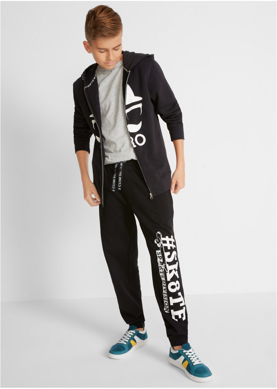 Pantalon sweat garçon avec imprimé cool coton
