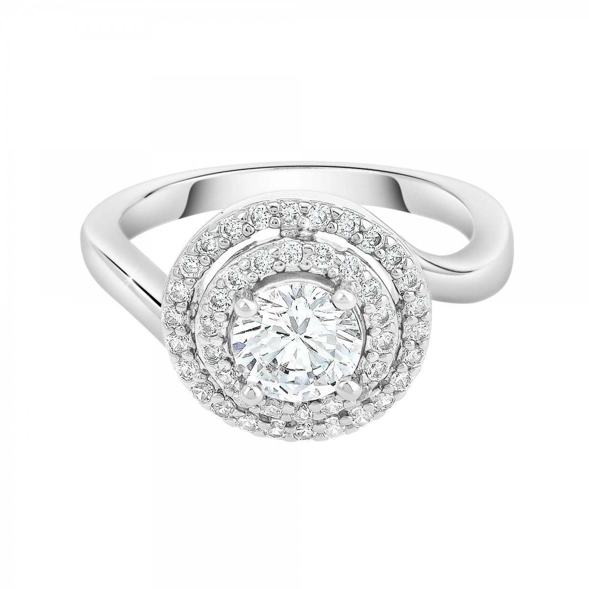 Bague SC Crystal ornée de Zirconium