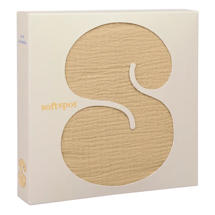 Soft Spot Lange d'emmailottage en coton bio 120x120 cm | Miso