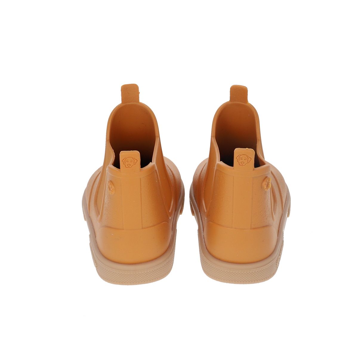 Bottes de pluie bébé ocre et beige