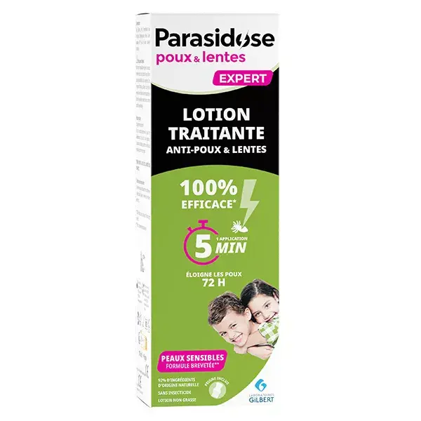 Loção Parasidose 2 em 1 para Piolhos e Lêndeas 100ml