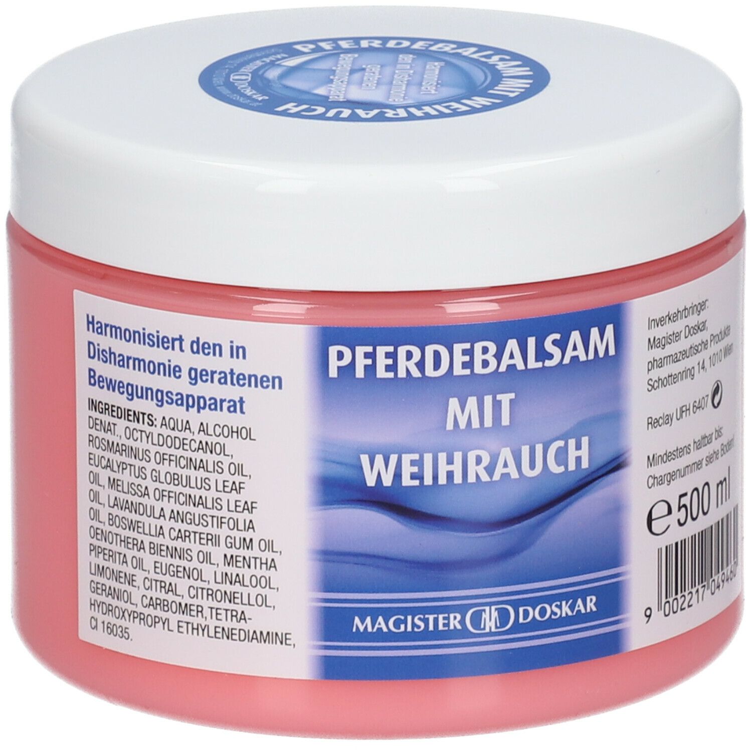 Pferdebalsam mit Weihrauch