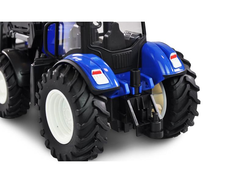 Amewi Traktor mit Frontlader RTR, 1:24 Ferngesteuerter Traktor mit Licht und Sound