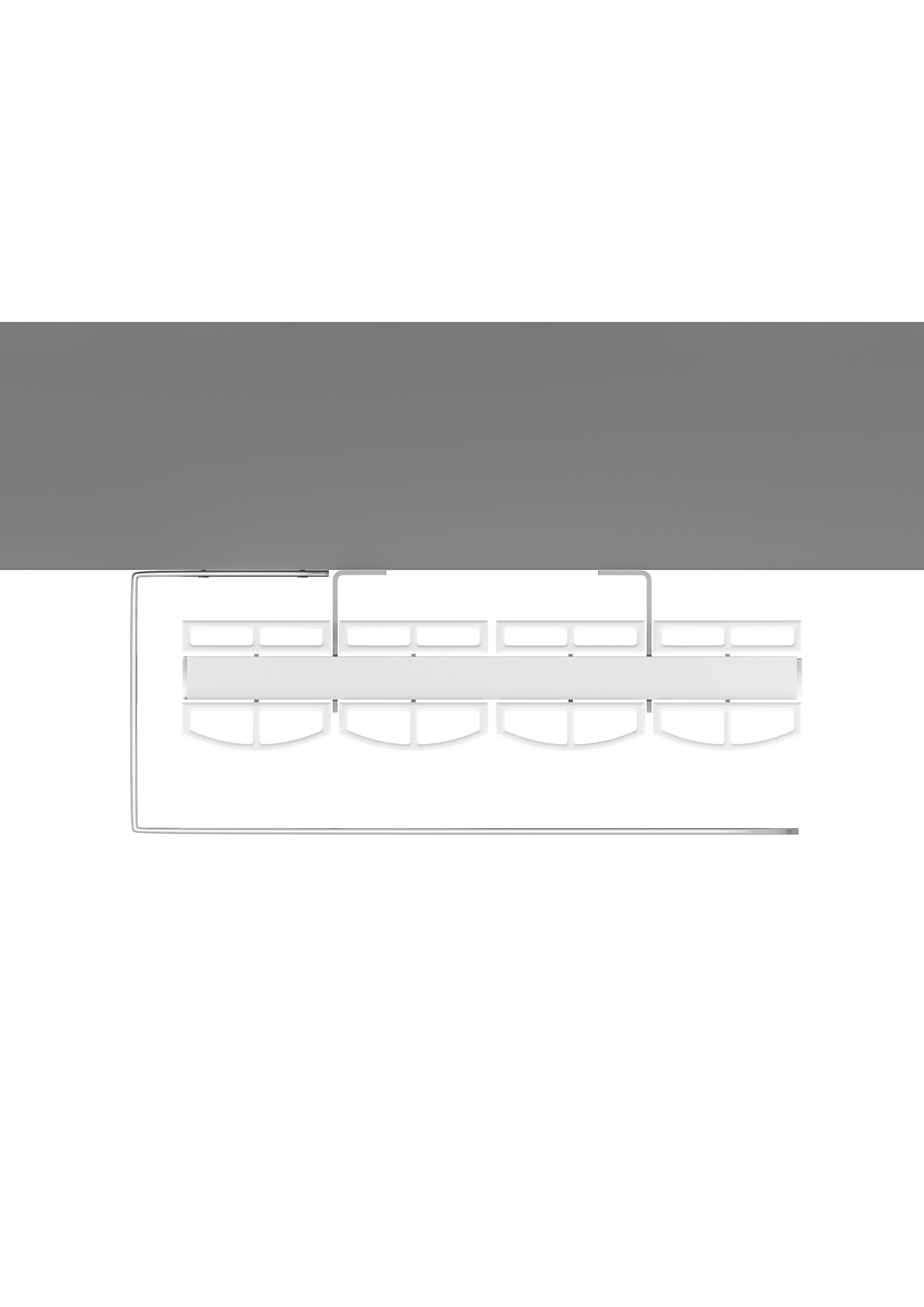 Eastbrook Guardia handdoekbeugel verticale radiator 37.5cm mat zwart