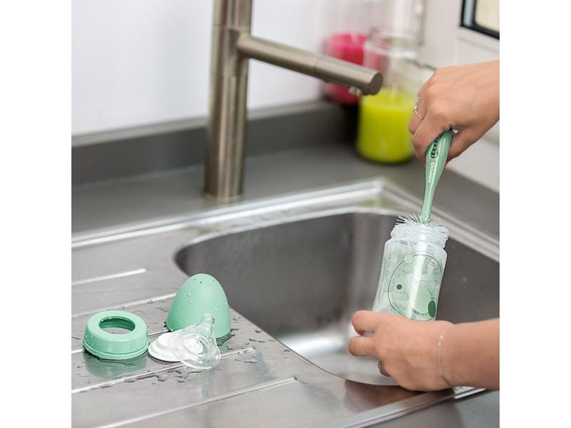 Badabulle Reinigungsbürste Soft Green Flaschenbürste