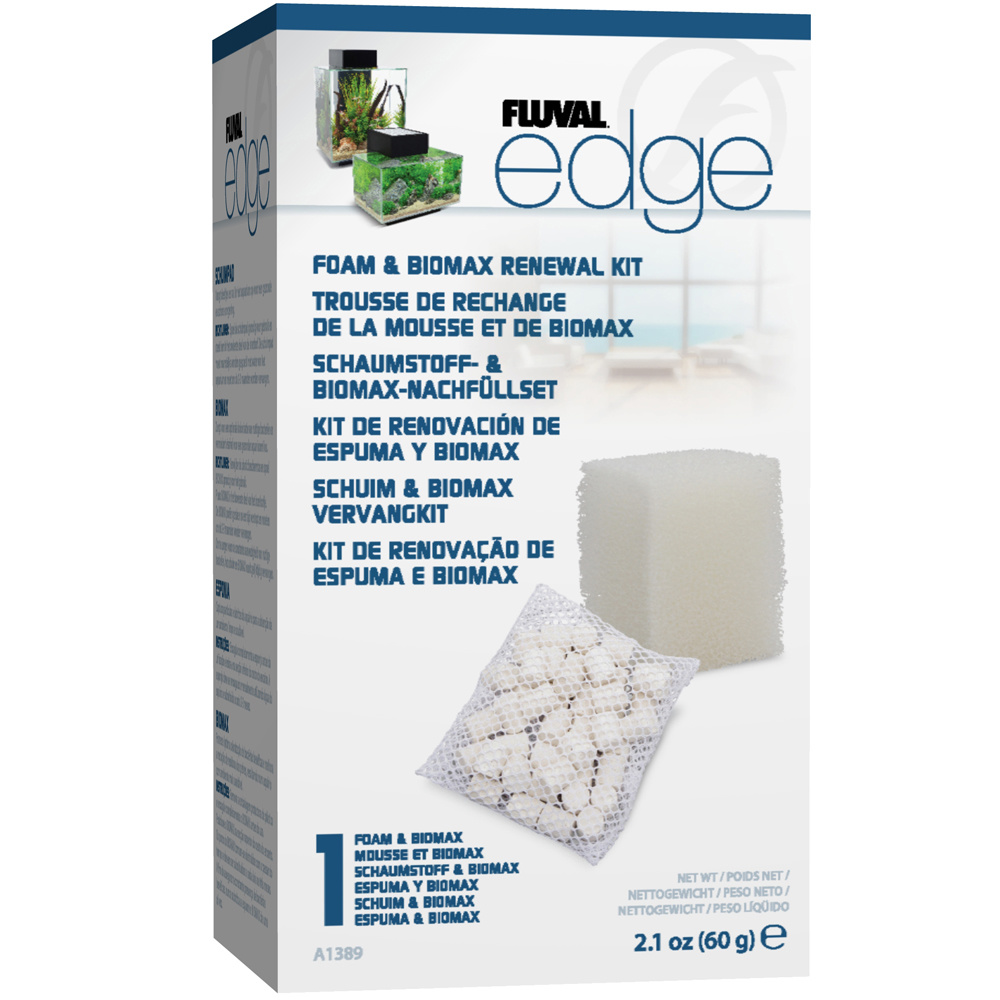 Fluval Edge Schuimstofpatroon & BioMax | Kit