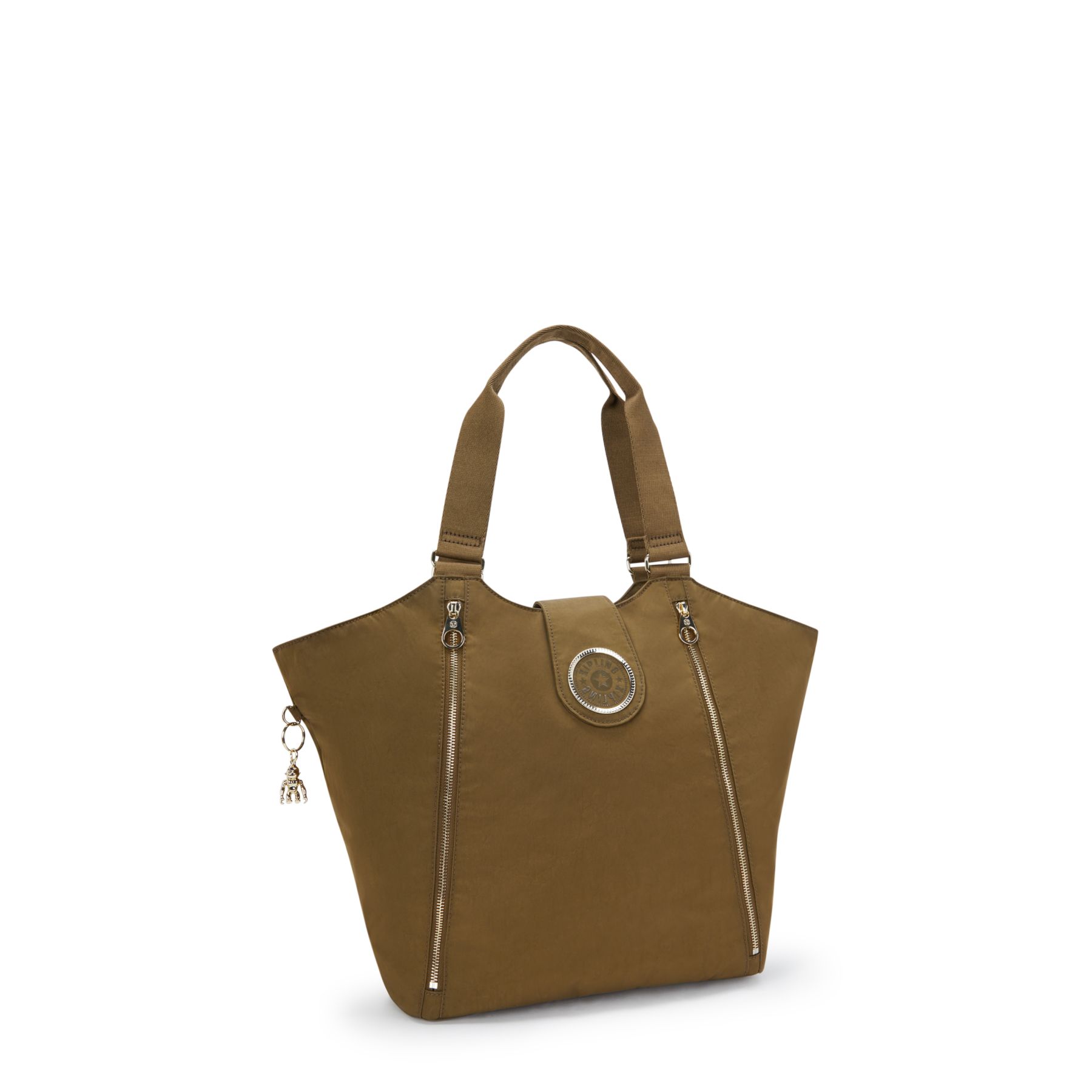 RECICELY Fourre-tout de taille moyenne avec fermeture zippée et magnétique - Dry Laurel Spice