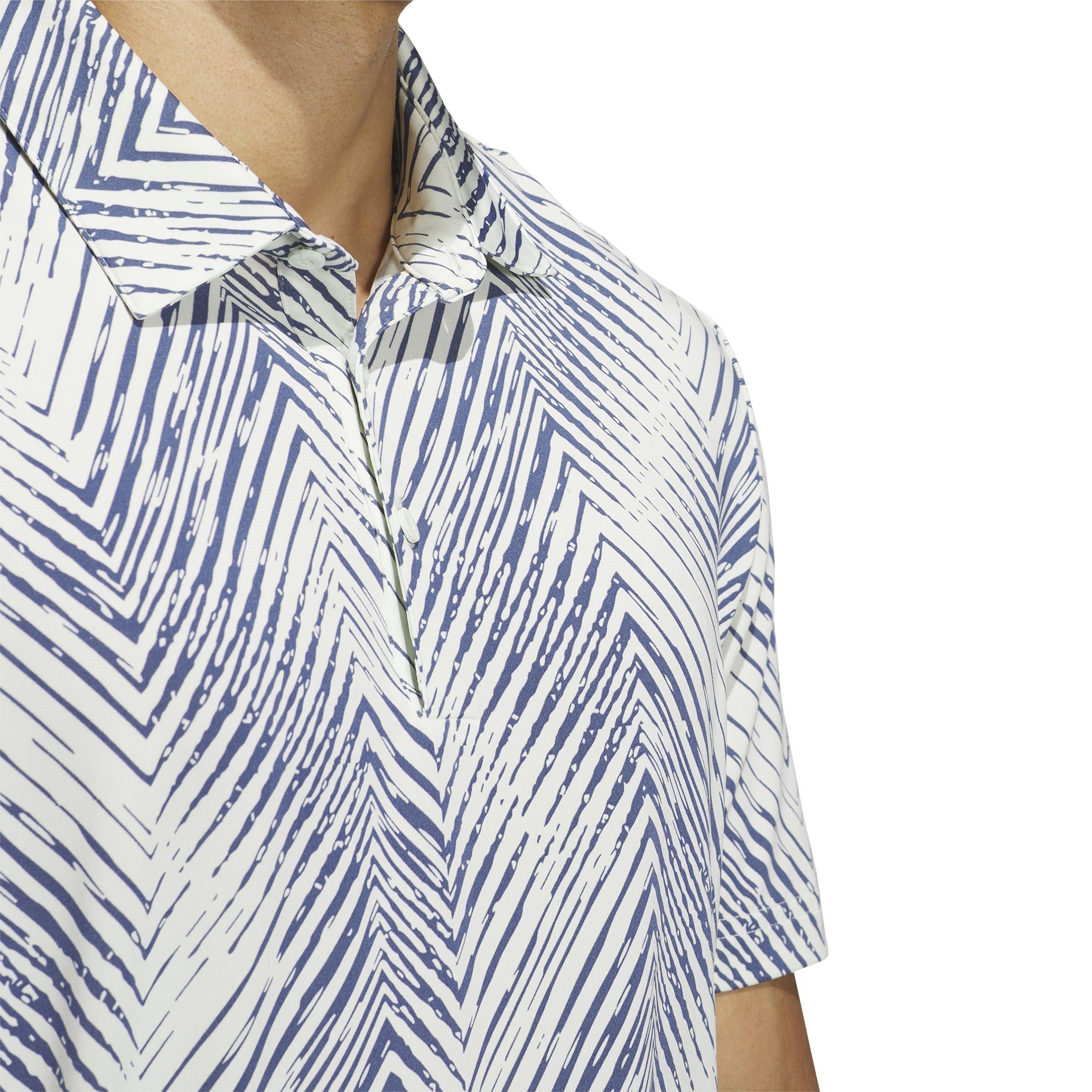 adidas Ultimate365 Allover Print Polo Shirt Mens