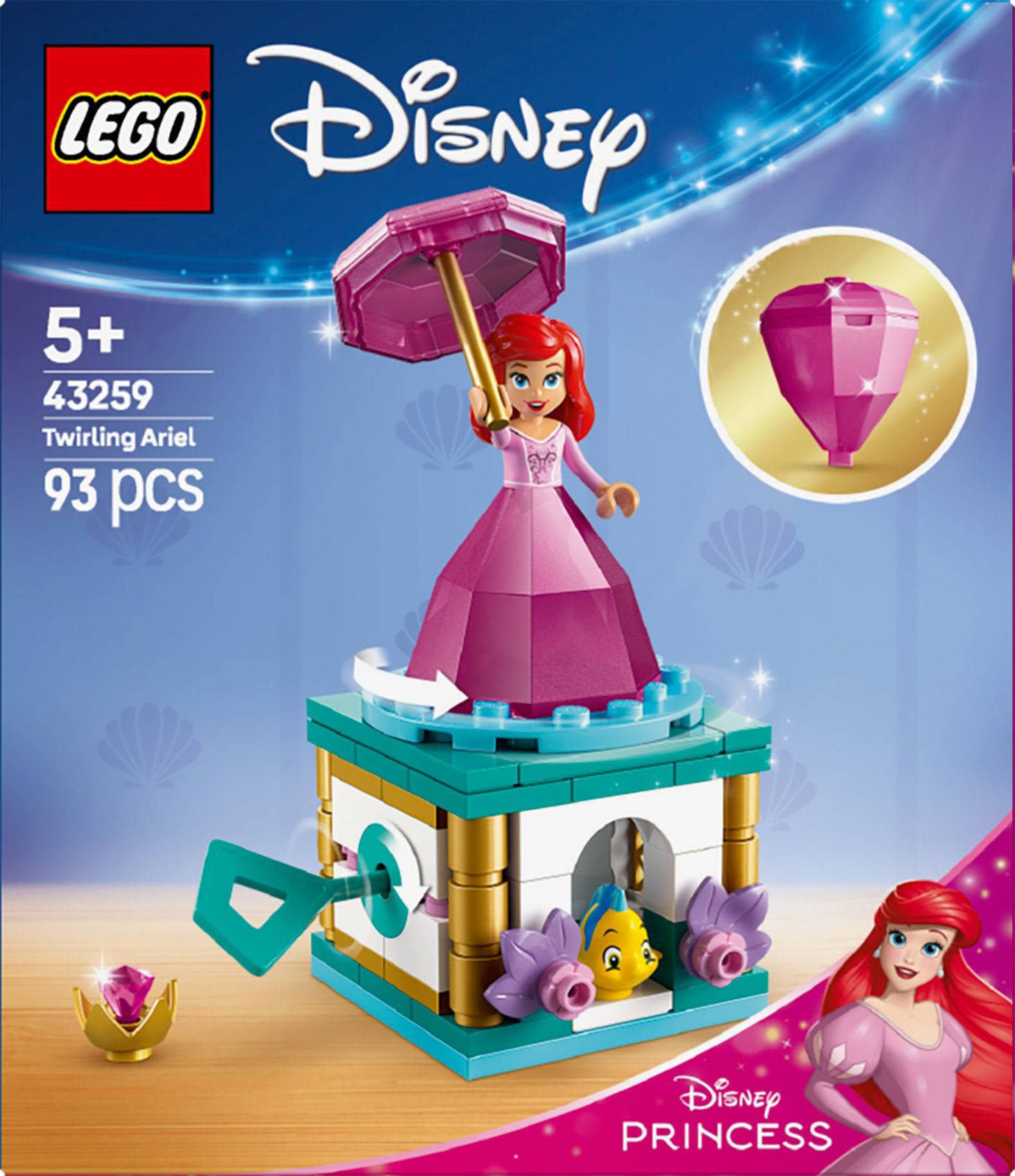 LEGO Draaiende Ariël bouwset 43259