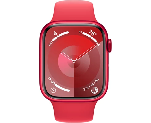 Apple Watch Series 9 GPS   Cellular 45mm (PRODUCT)RED Aluminium Case with (PRODUCT)RED Sport Band - S/M