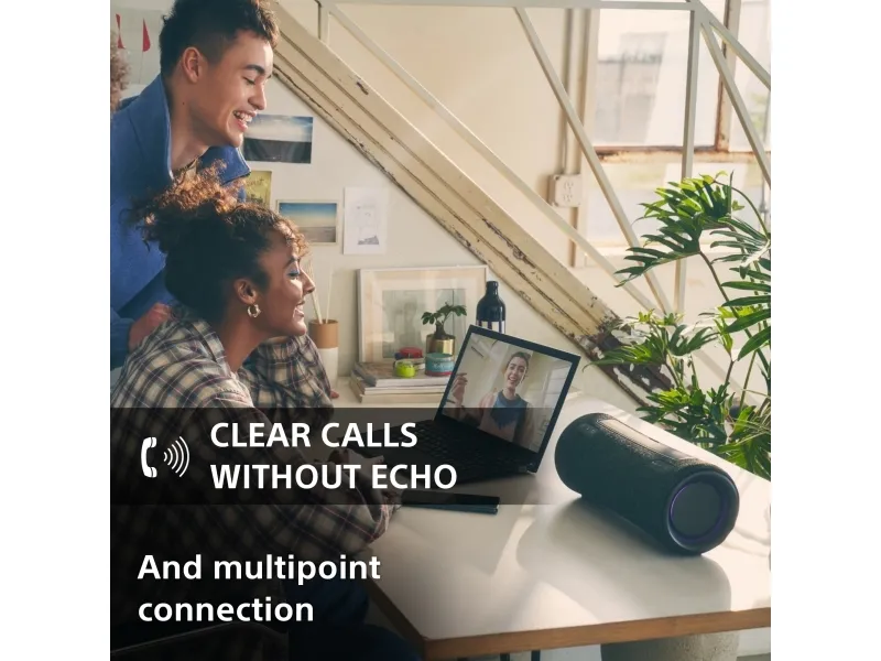 Sony SRS-XG300 - Højttaler - til transportabel brug - trådløs - Bluetooth - App-kontrolleret - 2-vejs - sort
