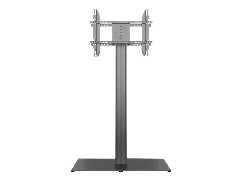 Multibrackets M Public Display Stand 180 HD Back to Back Black w. Floorbase - Stativ - for 2 LCD displays - aluminium, stål - sort - skærmstørrelse: 55