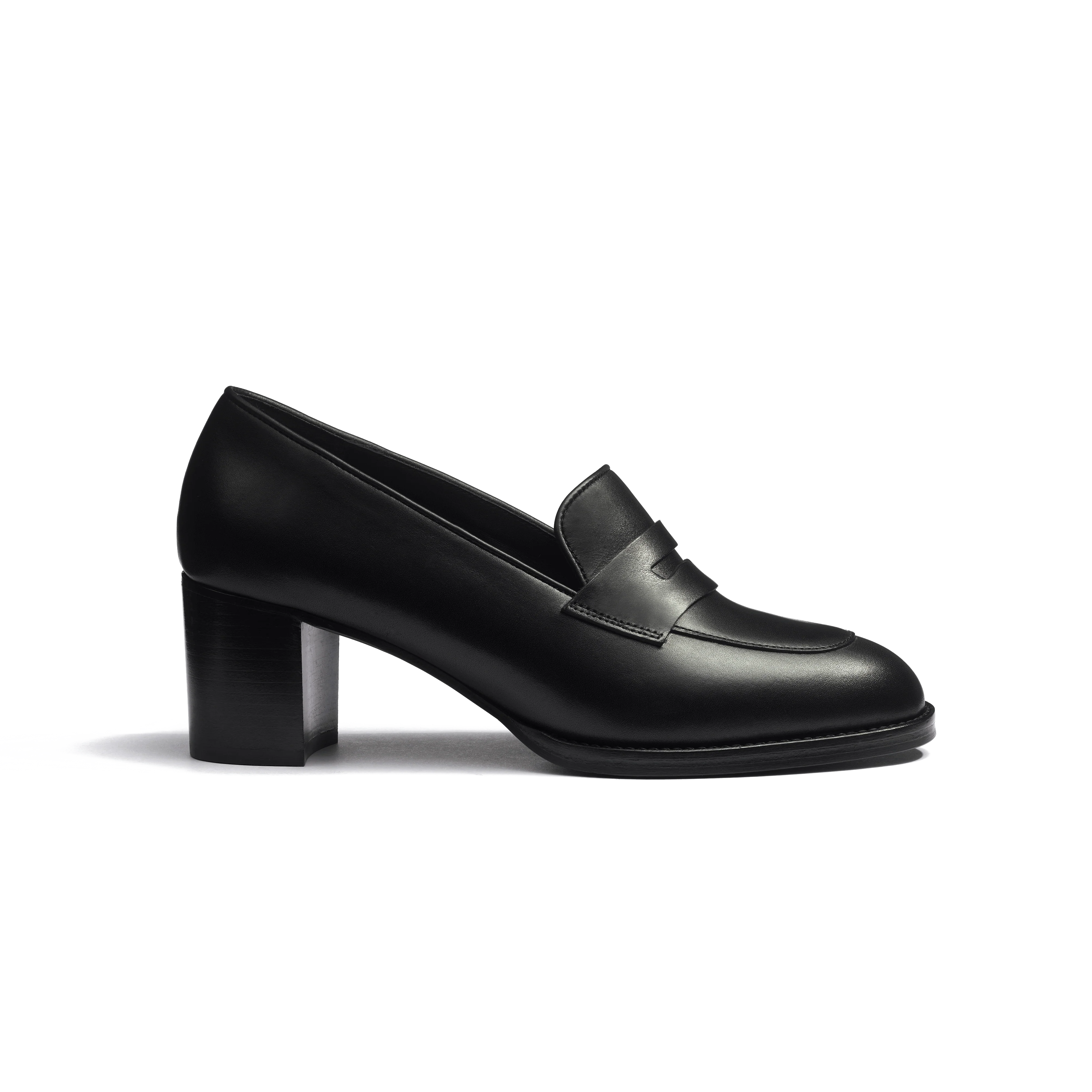 Mocassin à talon