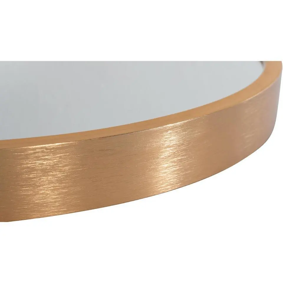 CLP Wandspiegel Elsie rond - Metaal - mat goud - 45cm