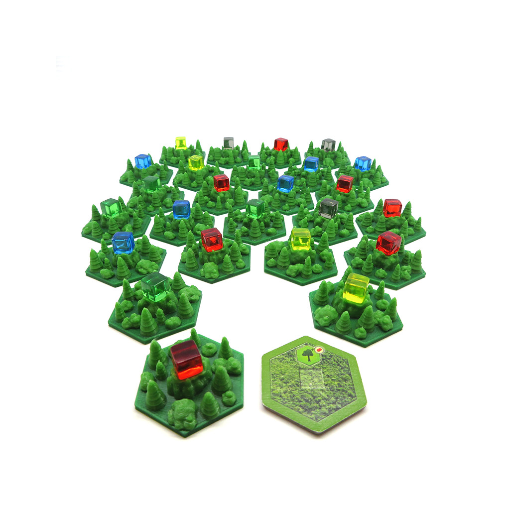Set de Tuiles Forêt - Terraforming Mars