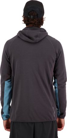 APPROACH Herren-Merino-Kapuzenjacke  ash blueshale  L