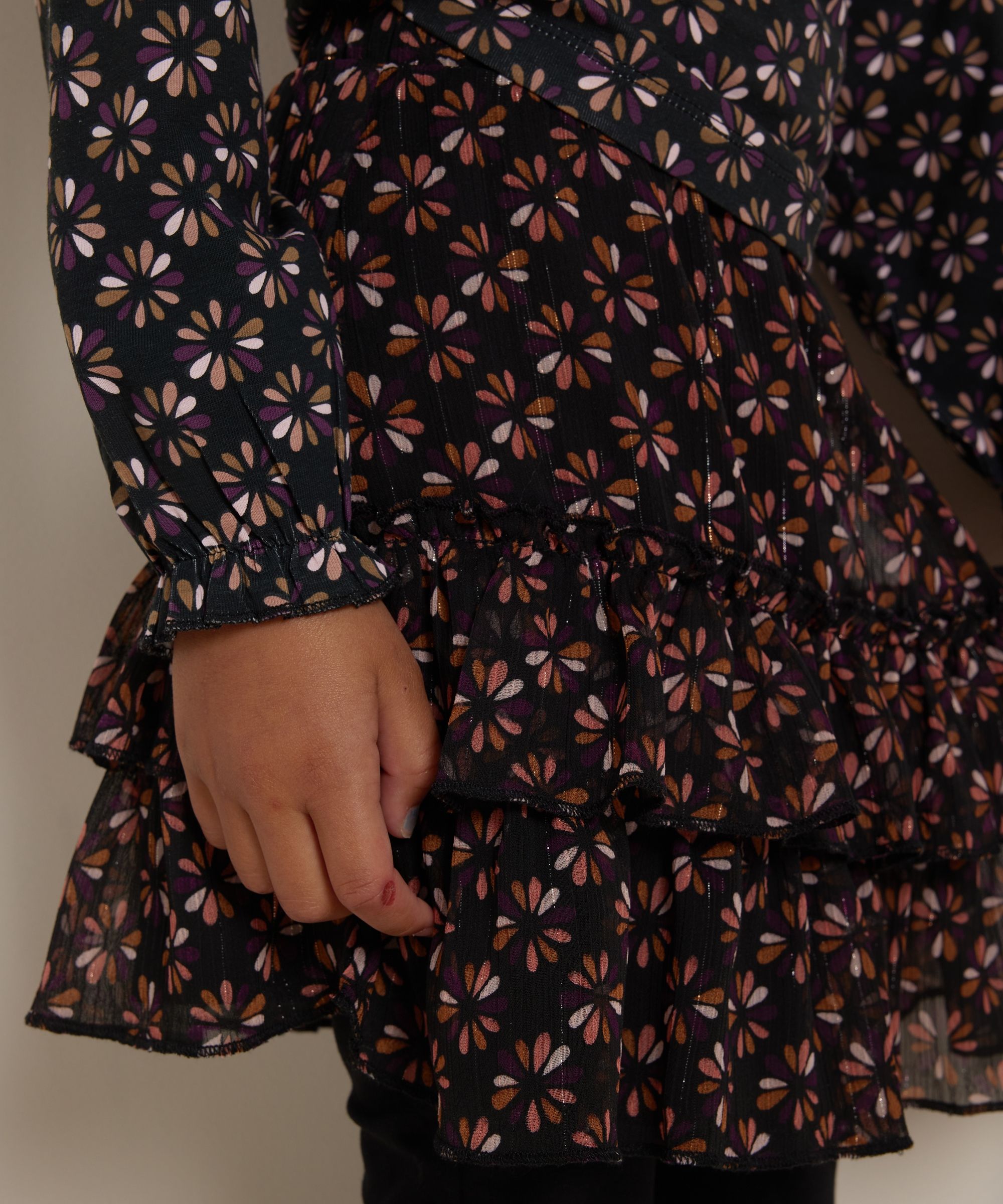 ruche rok chiffon