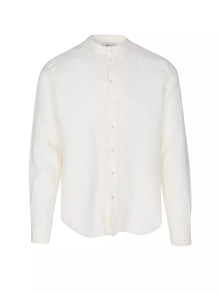 LUIS TRENKER Leinenhemd LUBARNAY creme