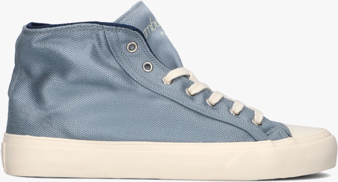 BAMBURISTA blauwe bamburista hoge sneaker grasshopper kawasema high