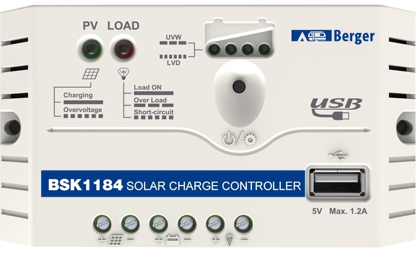 Berger Klappbare Solaranlage Exklusive 110 W mit Tragetasche