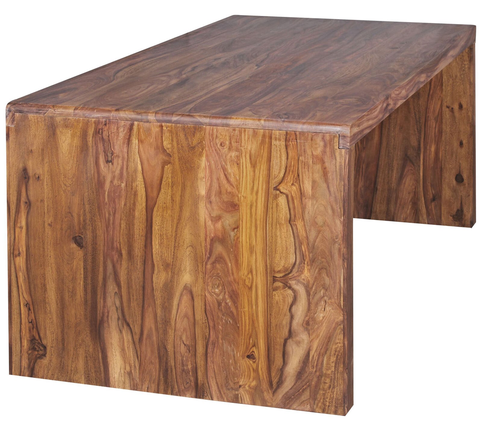 Schreibtisch BOHA 140 x 80 cm braun