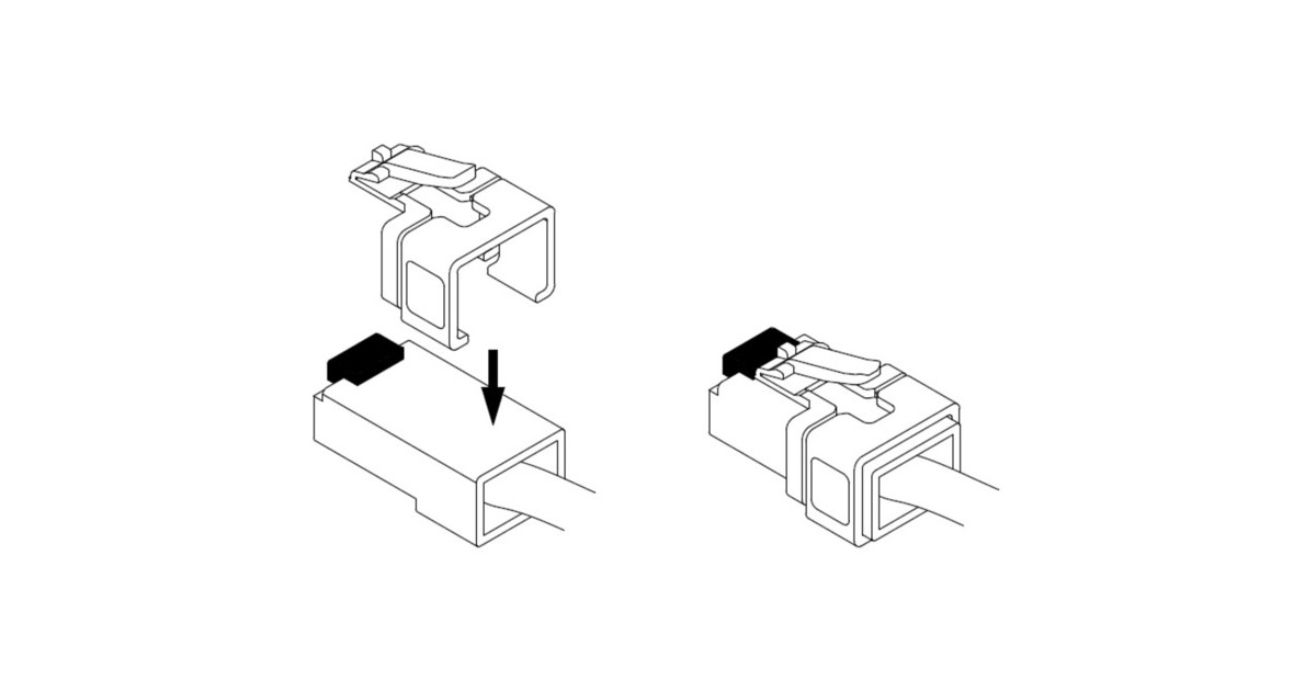 DeLOCKRJ45 Repair Clip Set 2 reserveonderdeel  (40 clips)