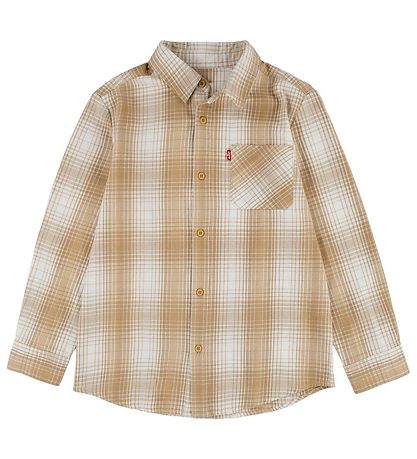 Levis Kids Hemd - Eiskaffee m. Karos