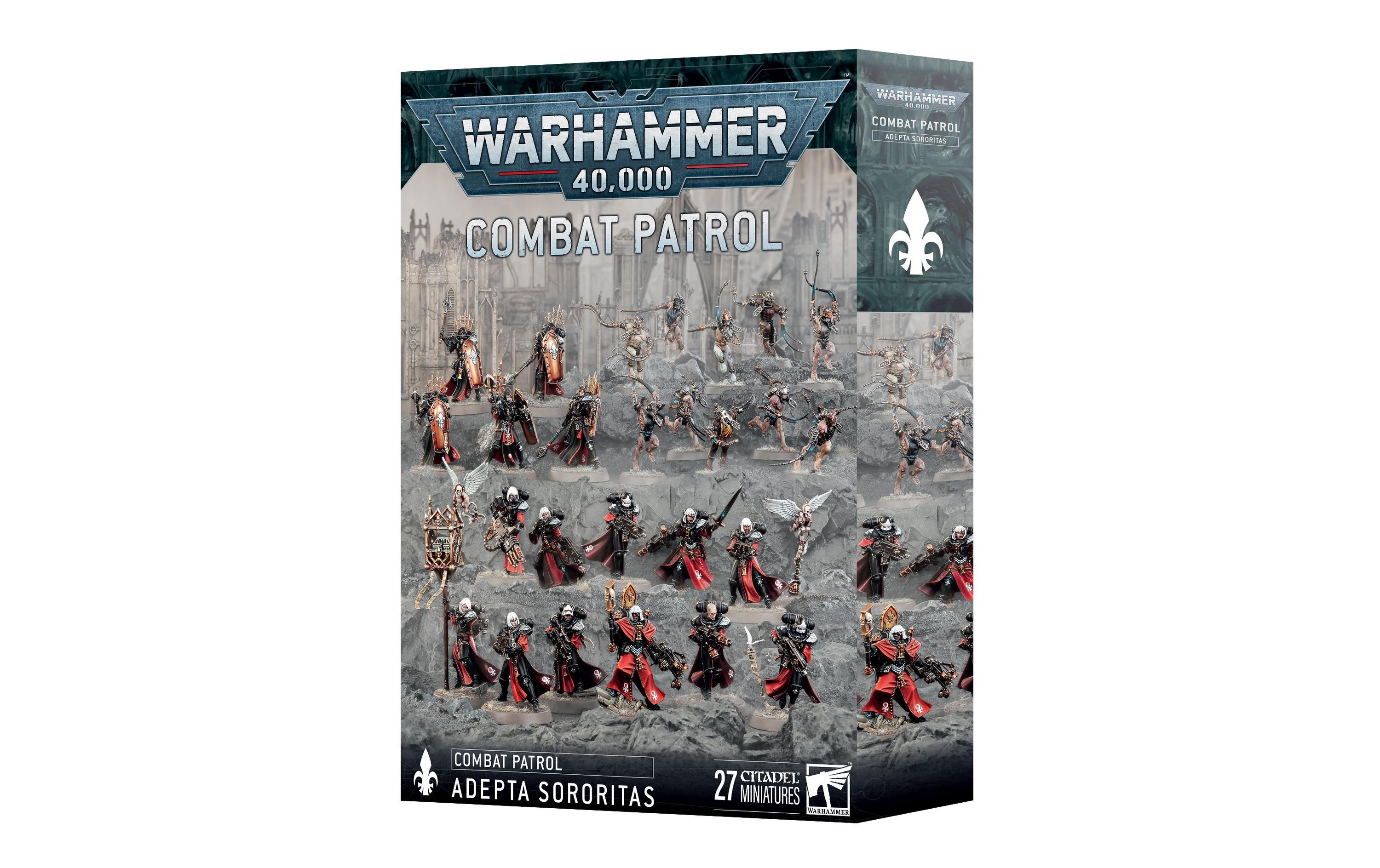 Warhammer 40.000 Combat Patrol Adepta Sororitas<br>Warhammer 40.000 Miniaturen: Kampfpatrouille des Adepta Sororitas