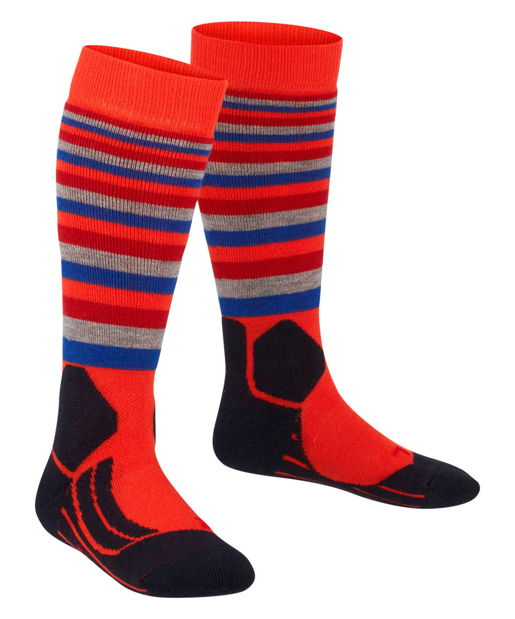 FALKE SK2 Stripes skikousen oranje