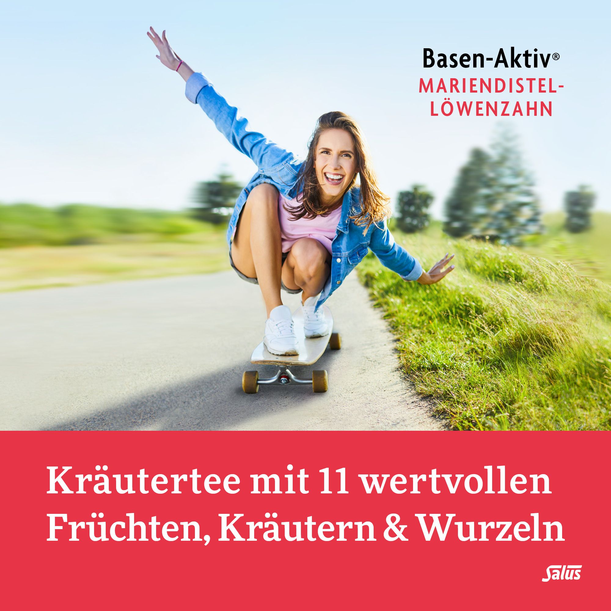 Salus® Basen-Aktiv® Kräutertee Maiendistel-Löwenzahn