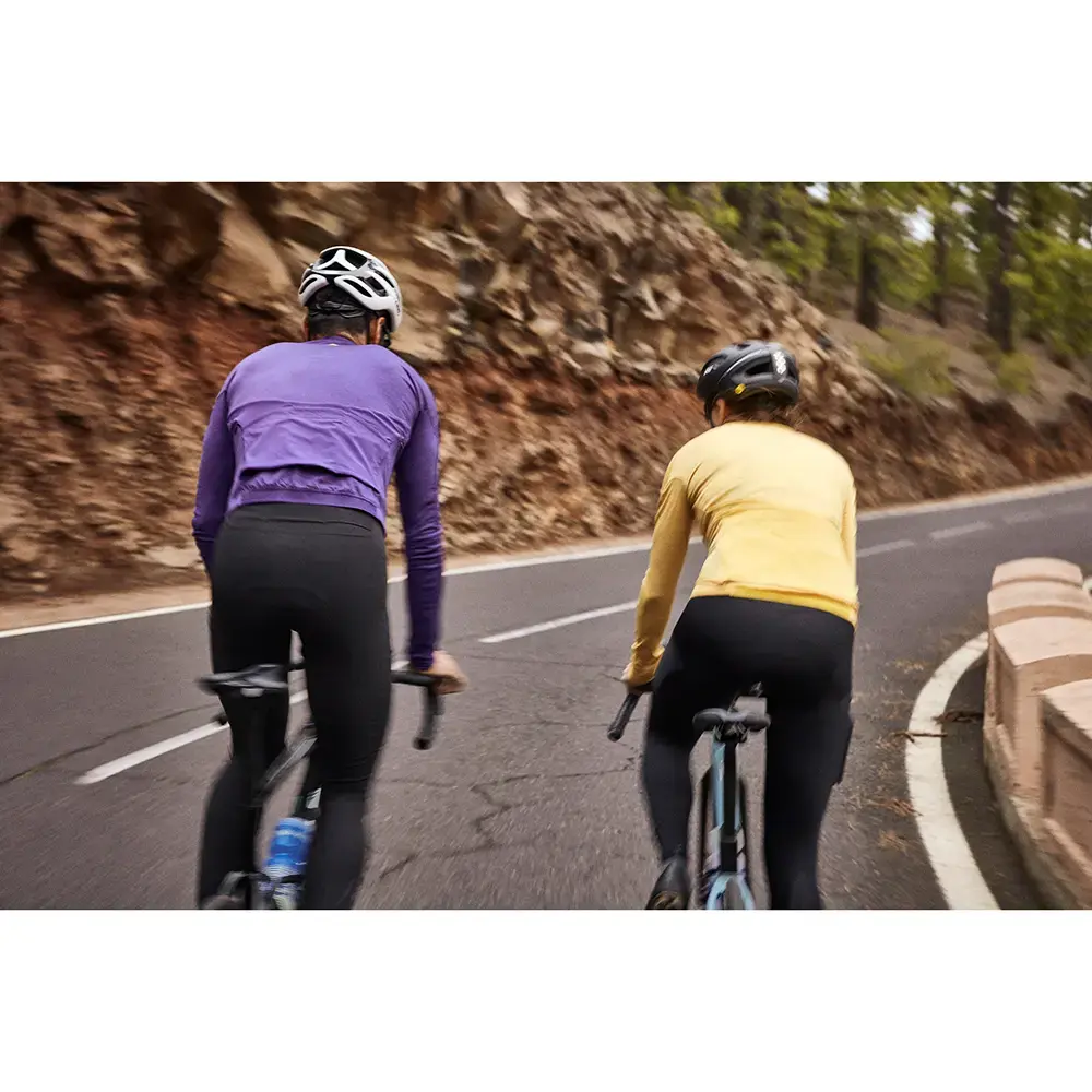 7mesh Ashlu Merino Fietsshirt Lange Mouwen Geel Dames