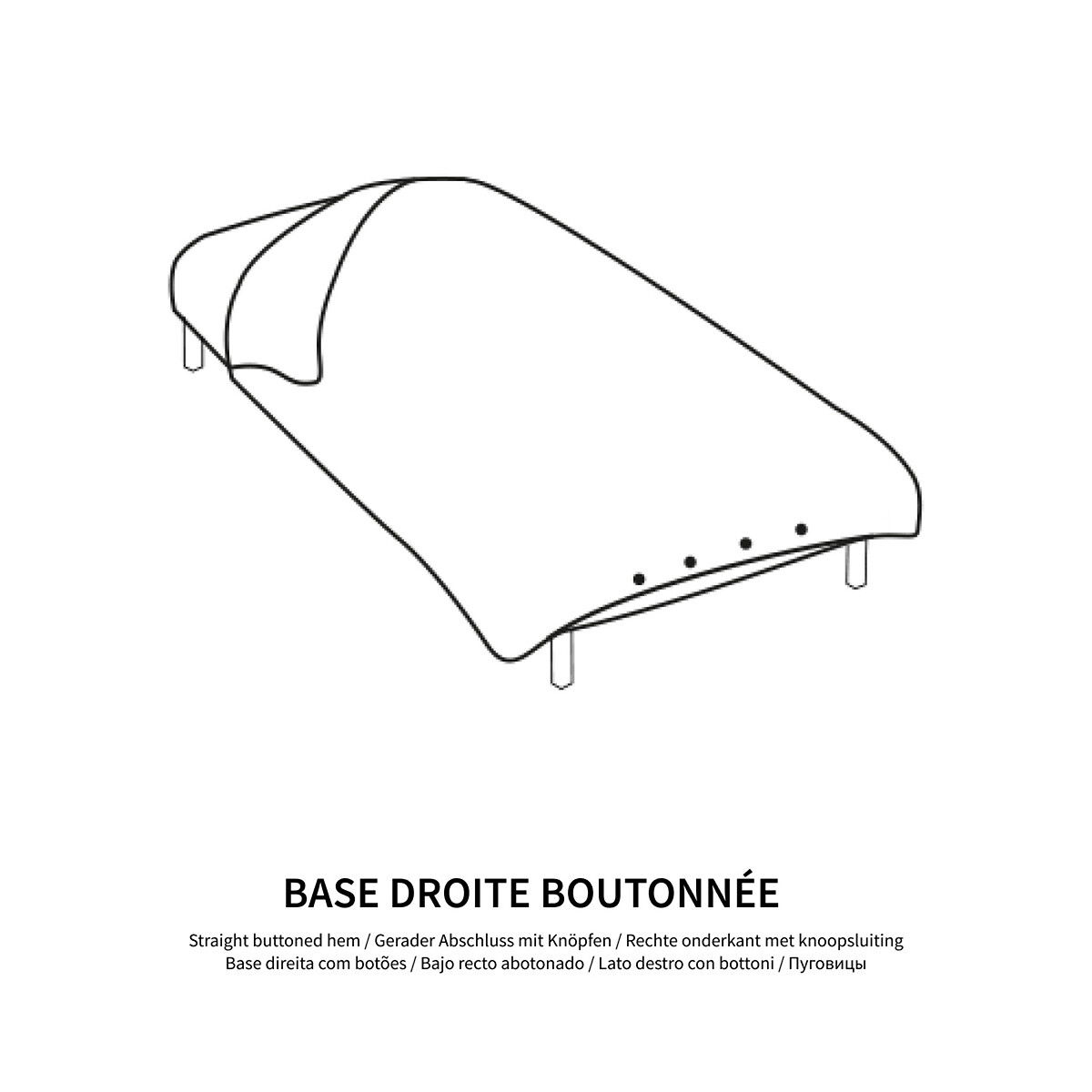 LA REDOUTE INTERIEURS<br>Capa de edredão de algodão, para criança, Cro Mignon