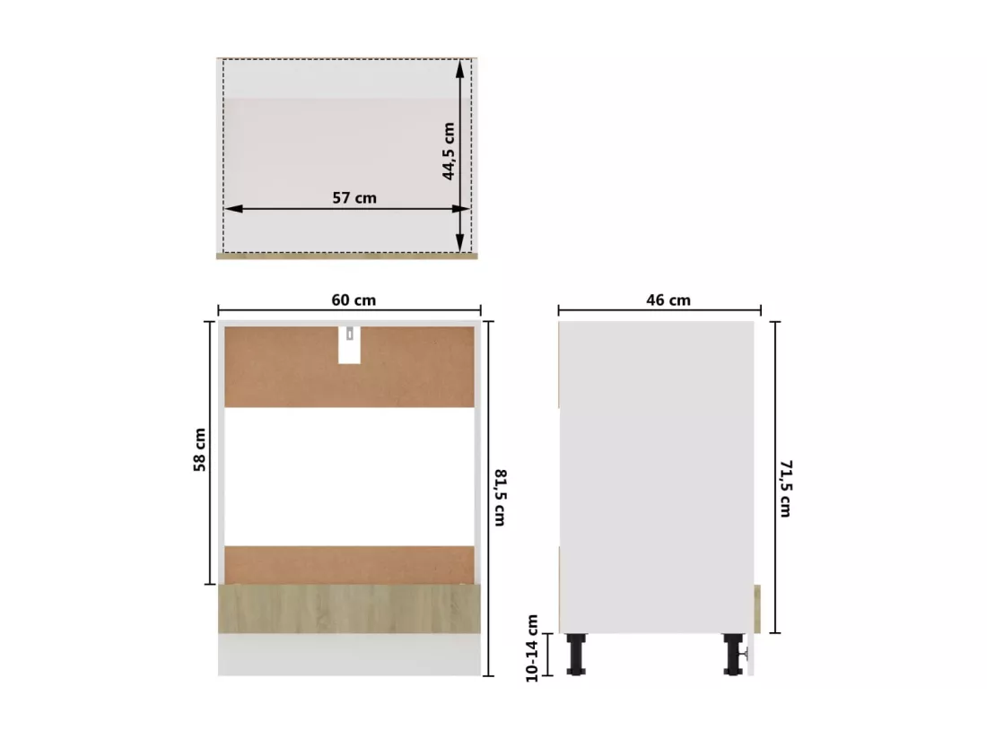Armoire à four 