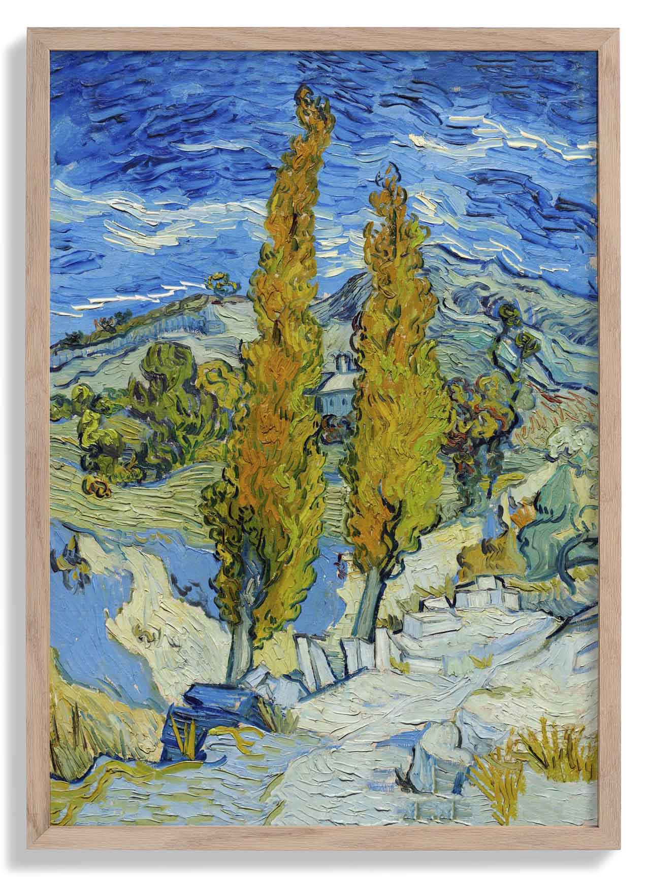 Die Pappeln in Saint-Rémy von Van Gogh