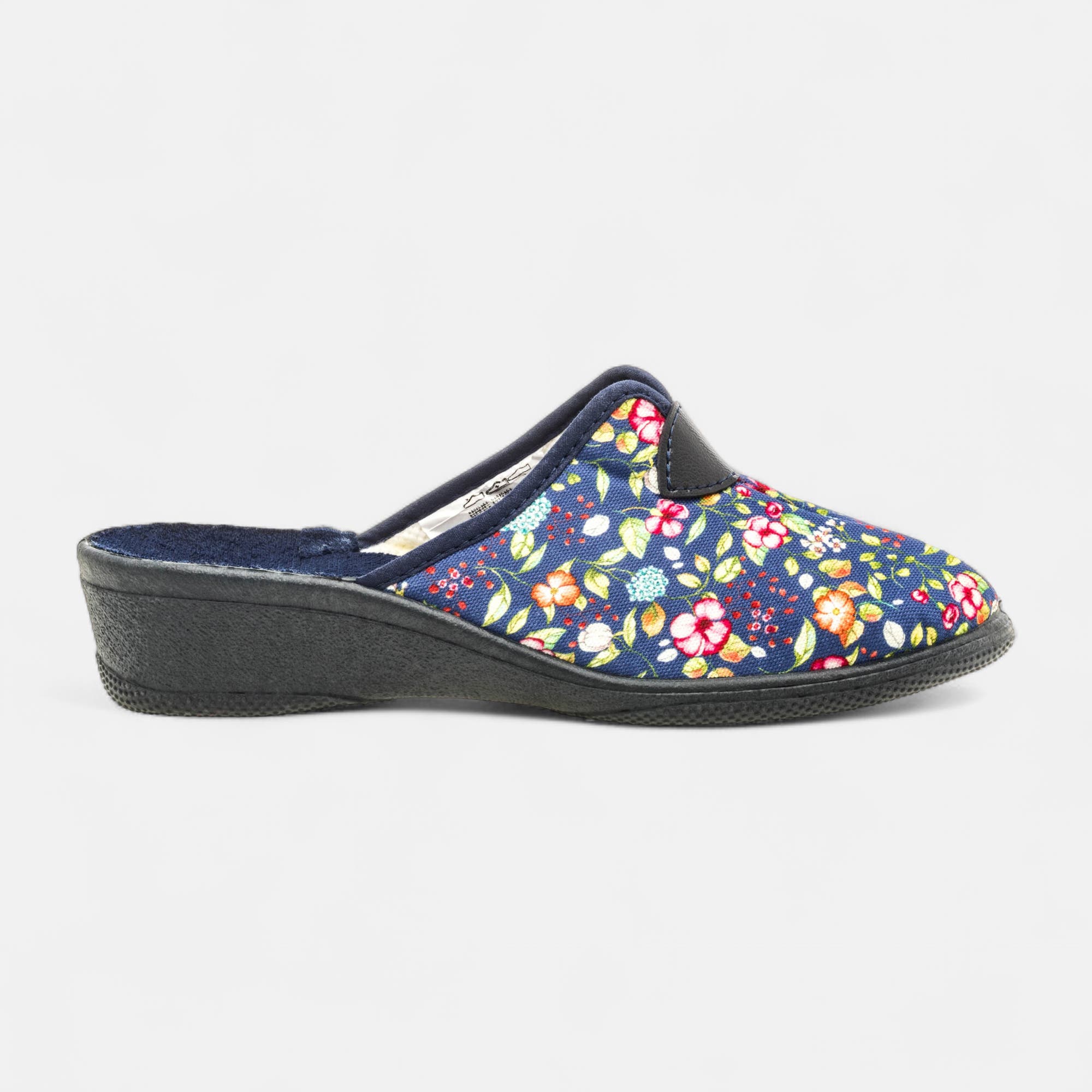 Pantoufles sabots Femme bleu marine