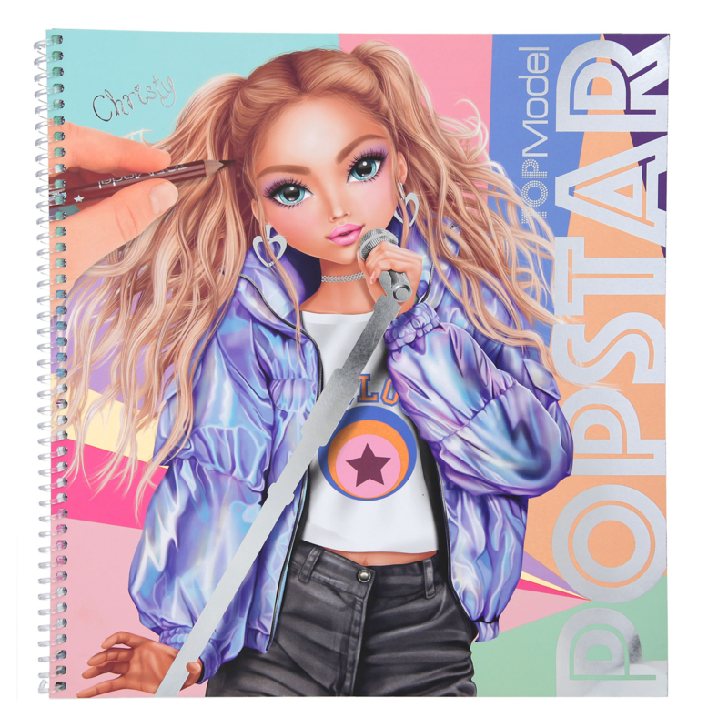 TOPModel POPSTAR kleurboek