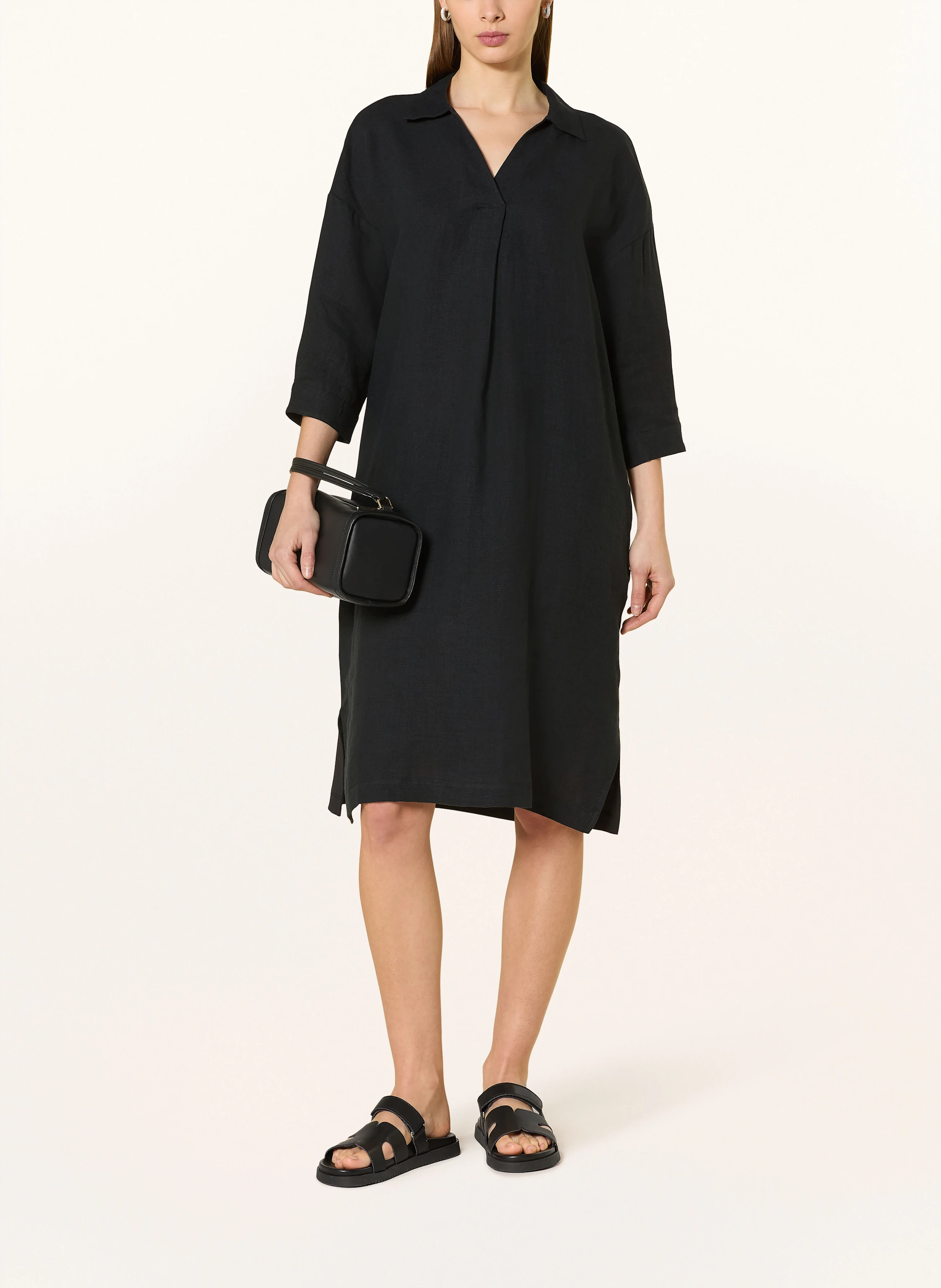 darling harbour Leinenkleid mit 3/4-Arm