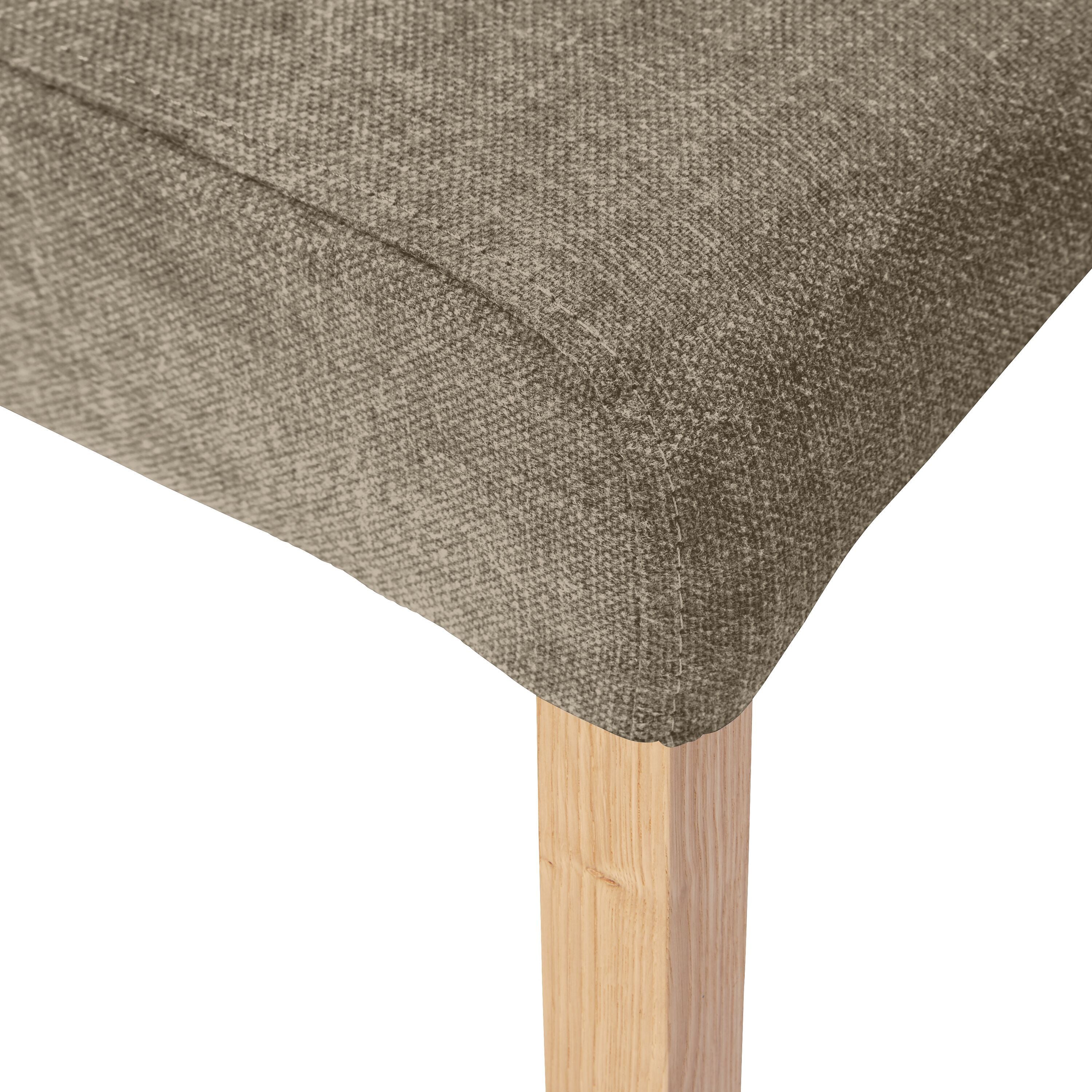 TWEED Stuhl - Taupe / B: 47.0 cm x T: 55.0 cm x H: 84.0 cm
